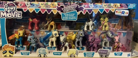 RARE My Little Pony Movie Friendship Festival Party Friends Toys R Us EXCLUSIVE Cover