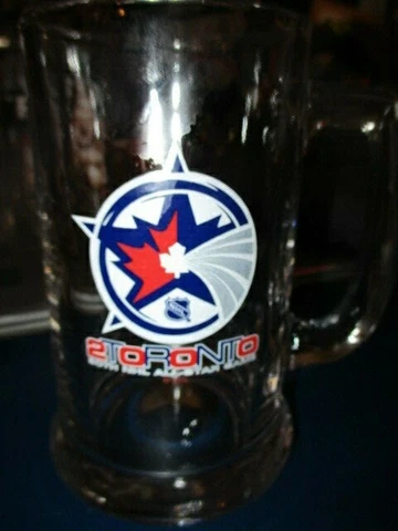 2000 NHL ALL STAR GAME Logo Glass Beer Stein TORONTO MAPLE LEAFS Cover