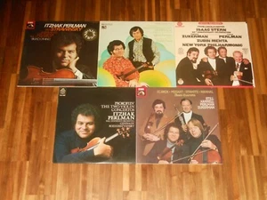 Itzhak Perlman - Violin - SAMMLUNG - 5 LPs - PROKOFIEV STRAVINSKY BRUCH u.a. - Picture 1 of 3