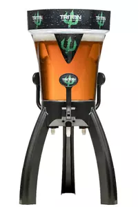 Beer Tower 5 Liters Classic Tabletop Beverage Dispenser with cooling three taps - Bild 1 von 9