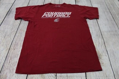 Camiseta Adidas Go-To WSU Washington State Cougars Fútbol Rojo Camiseta Para Hombre Mediana Foto 1 de 4