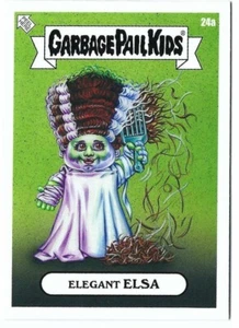 2024 TOPPS GPK OH THE HORROR-IBLE WAVE 5 ELEGANT ELSA 24a PRINT RUN = 2404 - Picture 1 of 2