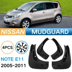 For Nissan Note E11 2005-2011 ABS Plastic Fender car tire mud shield 4PCS - Picture 1 of 7