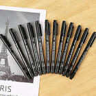 Black Micro Pen Fineliner Ink Pens-Waterproof Archival Ink Micro Fine