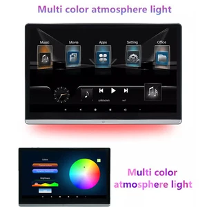 14'' Car Rear Headrest TV Monitor 2+32GB WIFI Bluetooth Rotatable Screen Player - Picture 1 of 21
