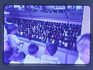 Vtg 1960s 35mm Slide - Amusement Park Ring Toss Game Midway - Kodachrome - Picture 1 of 1