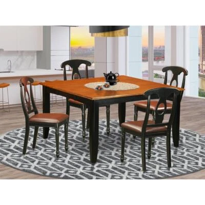 5  PC  Dining  room  set-Dining  Table  and  4  Wood  Dining  Chairs - Image 1 of 4