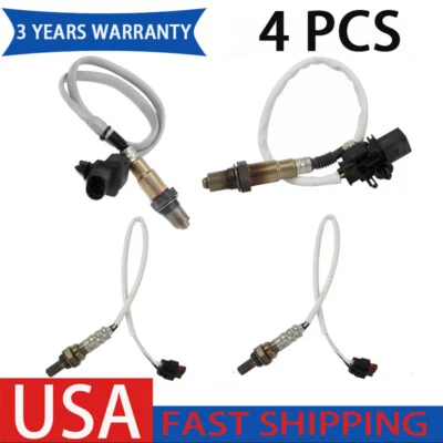 Sensor de oxígeno O2 aguas arriba+aguas abajo 4 piezas para Ford Expedition 2015-2020 3,5 L V6 Turbo Foto 1 de 4