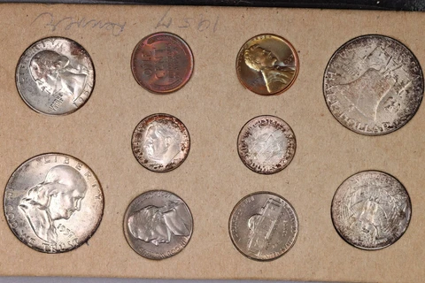 1957 Double Mint Set P D (20 Coins) - Great Toning - *DoubleJCoins* 112103 Cover
