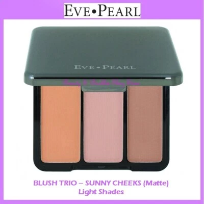 ❤️⭐NEW Eve Pearl 😍🔥👍 BLUSH & BRONZING TRIO Compacts 🎨💋 5 Shade Varieties 💎 - Image 1 of 4