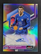 2022-23 Topps Finest MASON MOUNT Auto Refractor Autograph Chelsea FC