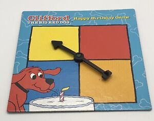 Clifford The Big Red Dog Happy Birthday Game Replacement Piece Spinner Only