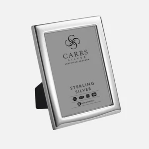 CARRS - Schlichter Sterlingsilber Fotorahmen - 13 x 9 cm (5" x 31/2") - Bild 1 von 4