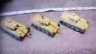 GERMAN PANTHER 1/76 OO SCALE BUILT / MADE JOB LOT x3 SPARES OR REPAIR X