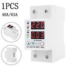 230V DIN Rail Surge Protector for Reliable Protection (Dual Display 4063A)
