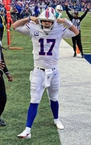 Classic Sports Prints - Jake Allen Buffalo Bills - Ready2Hang - HUGE canvas - Picture 1 of 6