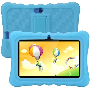 Tablet PC Google 7 pollici bambini Android 9.0 quad core doppia fotocamera WiFi 32 GB - Foto 1 di 13
