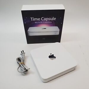 Apple Time Capsule Model A1409 Wi-Fi NAS Hard Drive 3TB Tested Working