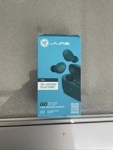 JLab - GO Air POP True Wireless In-Ear Headphones - Teal - Picture 1 of 3