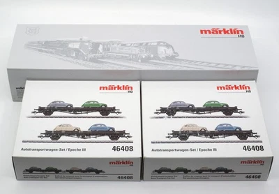 Marklin 39744 + 46408 (x2) French State Railways (SNCF) freight train set - Image 1 of 4