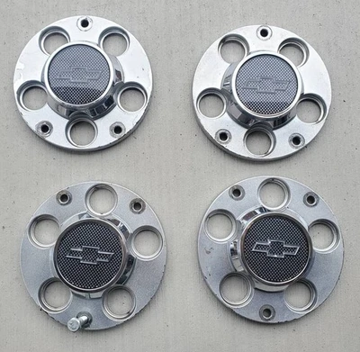 Chevrolet Impala 2000-2016 coche de policía juego de 4 tapas centrales de rueda # 9593297 Foto 1 de 4