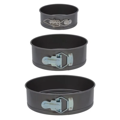 Juego de 3 sartenes antiadherentes con forma de resorte para pasteles Smart Home Foto 1 de 4