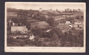 Wales Glamorgan Swansea Gower BISHOPSTON from Kittle Hill E Bush PC c1900/10s? - Picture 1 of 2