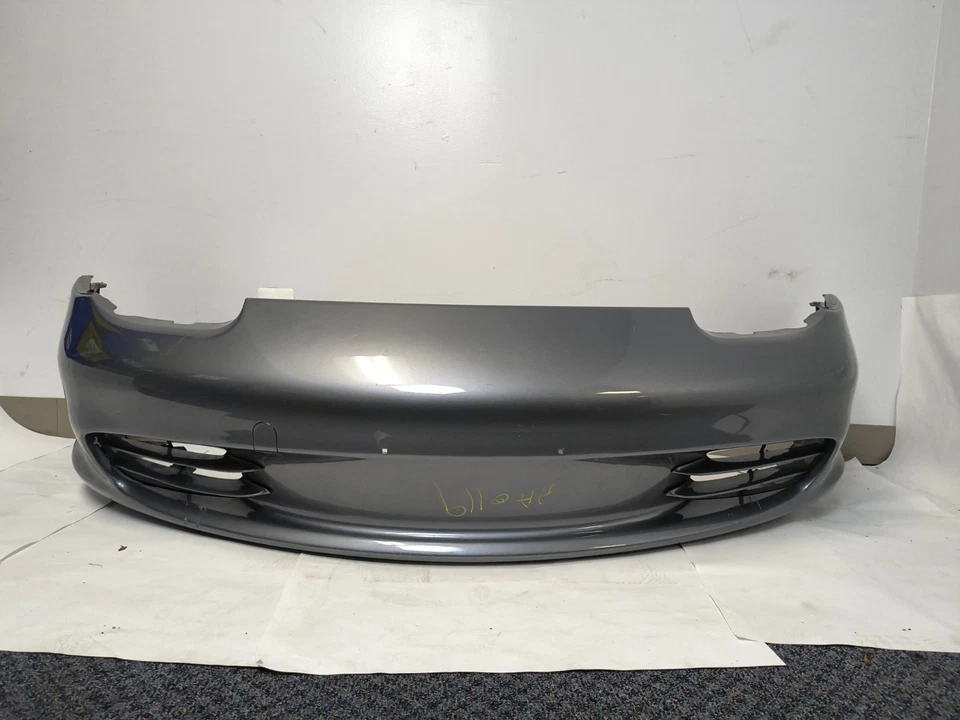 Cubierta de parachoques delantero Porsche Boxster 986 2003-2004 con rejillas gris OEM Foto 1 de 4