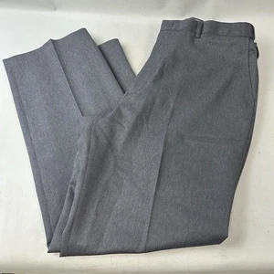 Pantalones de vestir Puritan 38x30 para hombre pantalones delanteros planos un bolsillo trasero abotonado - Imagen 1 de 5