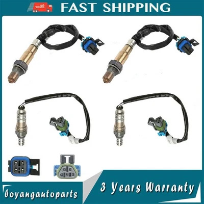 For Chevrolet Camaro 2010-2015 Cadillac CTS 2014-2019 3.6L V6 4X Oxygen Sensor - Image 1 of 4