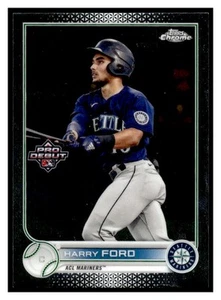2022 Topps Pro Debut Chrome PDC-179 Harry Ford ACL Mariners - Bild 1 von 2