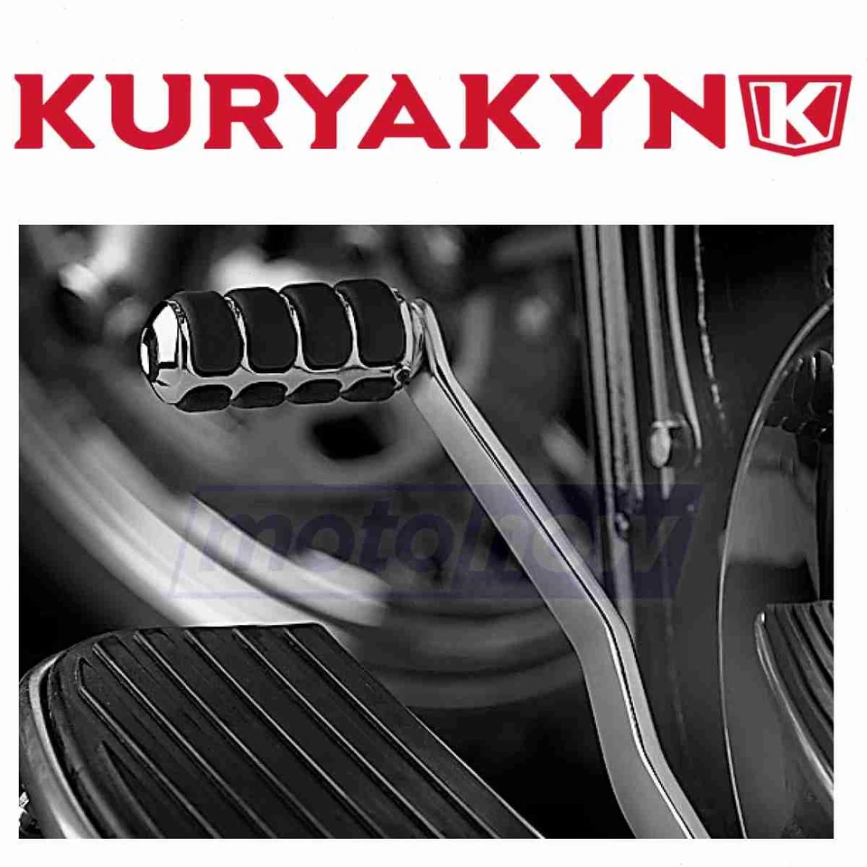 Kuryakyn Chrome Shift Peg Cover for 2012-2014 Yamaha XV19C Raider SCL - Body wq Foto 1 de 4