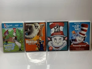 Cat In The Hat (DVD Set of 4) Dr. Seuss Horton Hears A Who & More 3 are Sealed - Picture 1 of 11