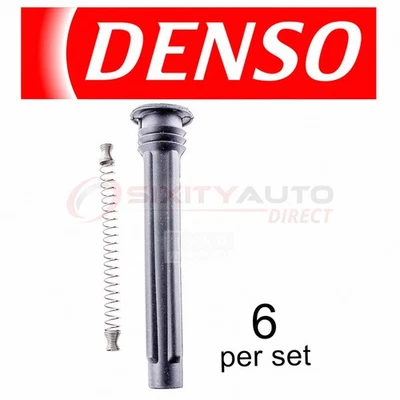 Denso Ignition Coil Boot Kit for Jeep Wrangler 3.6L V6 2012-2015 Direct Fit lh Foto 1 de 4