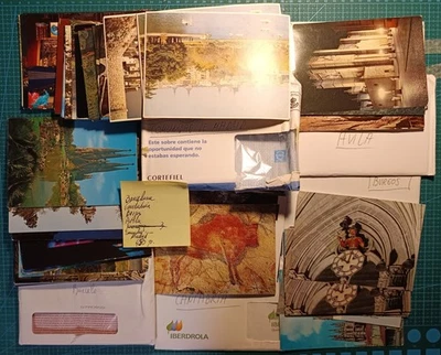 LOTE 9 – 89 POSTALES COLOR ESPAÑA (BARCELONA, CANTABRIA, BURGOS, AVILA Y MADRID) - Imagen 1 de 4