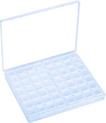 Diamond Painting Zubehör Box 56 Fächer Diamant Stickerei Sortierbox für DIY