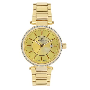 Mathey Tissot Women's Classic Gold Dial Watch - H610PDI - Picture 1 of 1