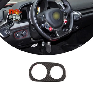 Kit de cubierta de fibra de carbono interruptor de faro de coche para Ferrari 458 2011-2016 - Imagen 1 de 6