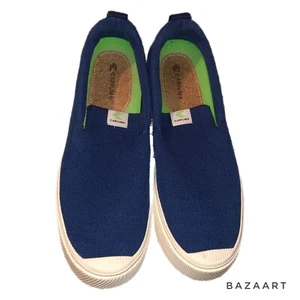 Cariuma IBI Slip On Sneaker Women’s 12 Blue Knit Men’s 10.5 - Picture 1 of 11