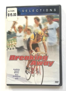 Breaking Away (DVD, Widescreen, 2001) Bicycling 1979 Dennis Quaid Film New - Foto 1 di 4