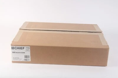 Chief MSP-DCCFCY220B Dual LCD Monitor Height-Adjustable Desk Mount New-Open Box - Image 1 of 4