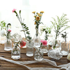 Nordic Plant Vase Wedding Decor Centerpiece Table Ornaments Transparent Vas ZT