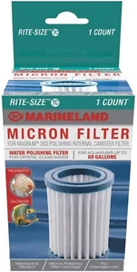 Micron Magnum 200 Polishing Internal Canister Filter for Aquariums up to 60 Gall - Picture 1 of 8