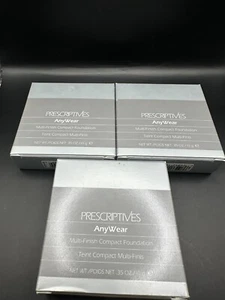 PRESCRIPTIVES Anywear Multi-Finish Compact Foundation .35 oz 10 g ( Picks ) NIB - Picture 1 of 5