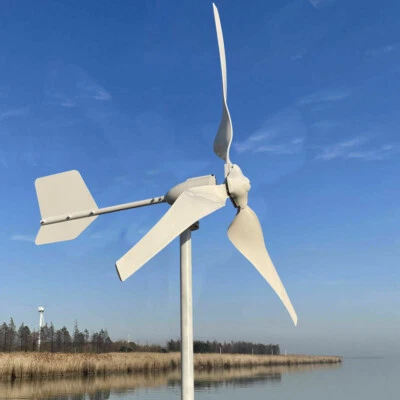 3KW Windkraftanlage komplettset mit On Grid wechselrichter 48V auf 220VACMit WiF - Bild 1 von 4