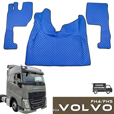 Compatibile Con Volvo FH4 FH5 Tappetini Per Camion BLU Copertura Automatica Per - Immagine 1 di 4