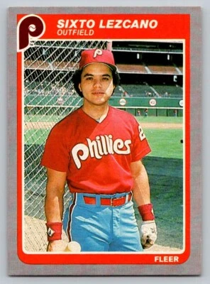 1985 Fleer - Sixto Lezcano #258 - Image 1 of 2