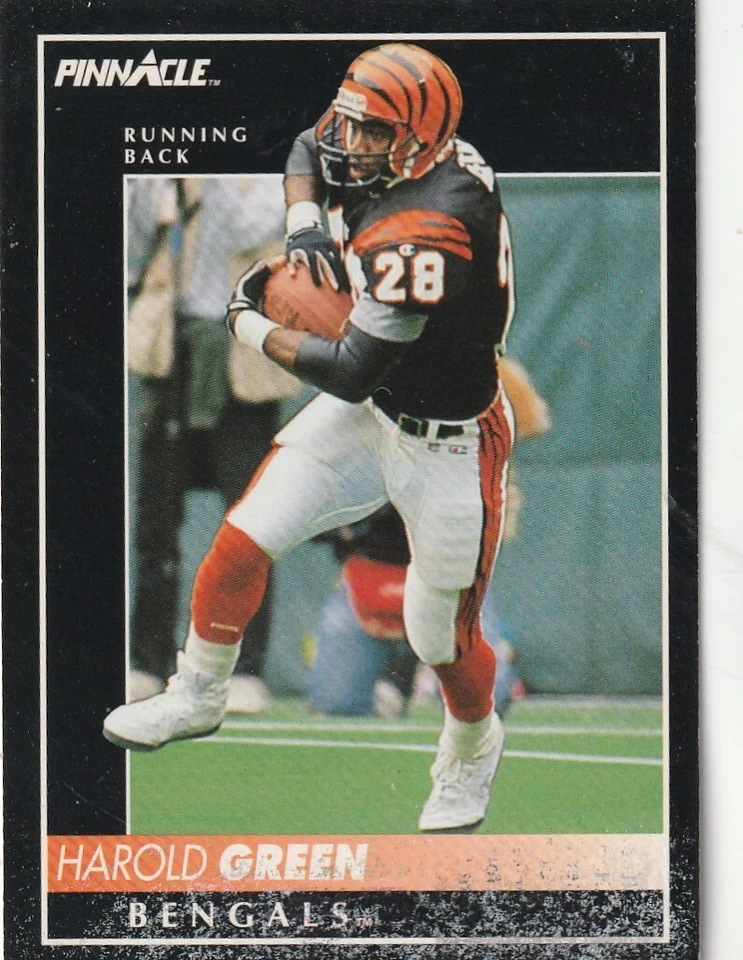 FREE SHIPPING-FAIR-1992 Pinnacle Harold Green #131 BENGALS - Image 1 of 1
