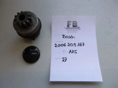 Piñón rueda libre arranque Bosch FORD ESCORT 1.0 1.1, 1.3 (1971) Foto 1 de 4