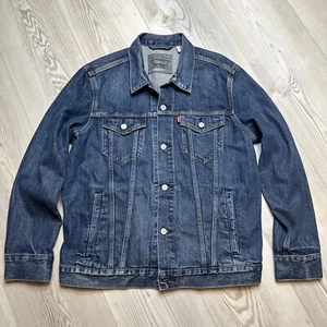 Levis x Jacquard Trucker Denim Jacket Size Xl - Picture 1 of 15